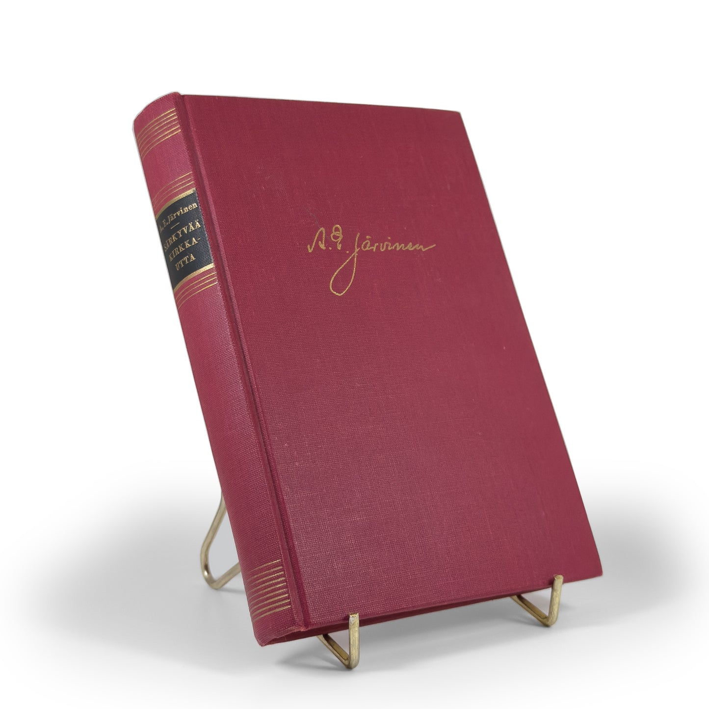 A. E. Järvinen, Särkyvää kirkkautta