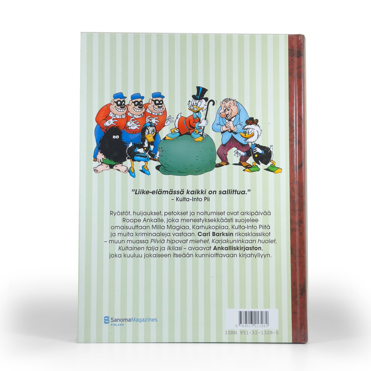 Ankalliskirjasto 1, Rötös ja rangaistus