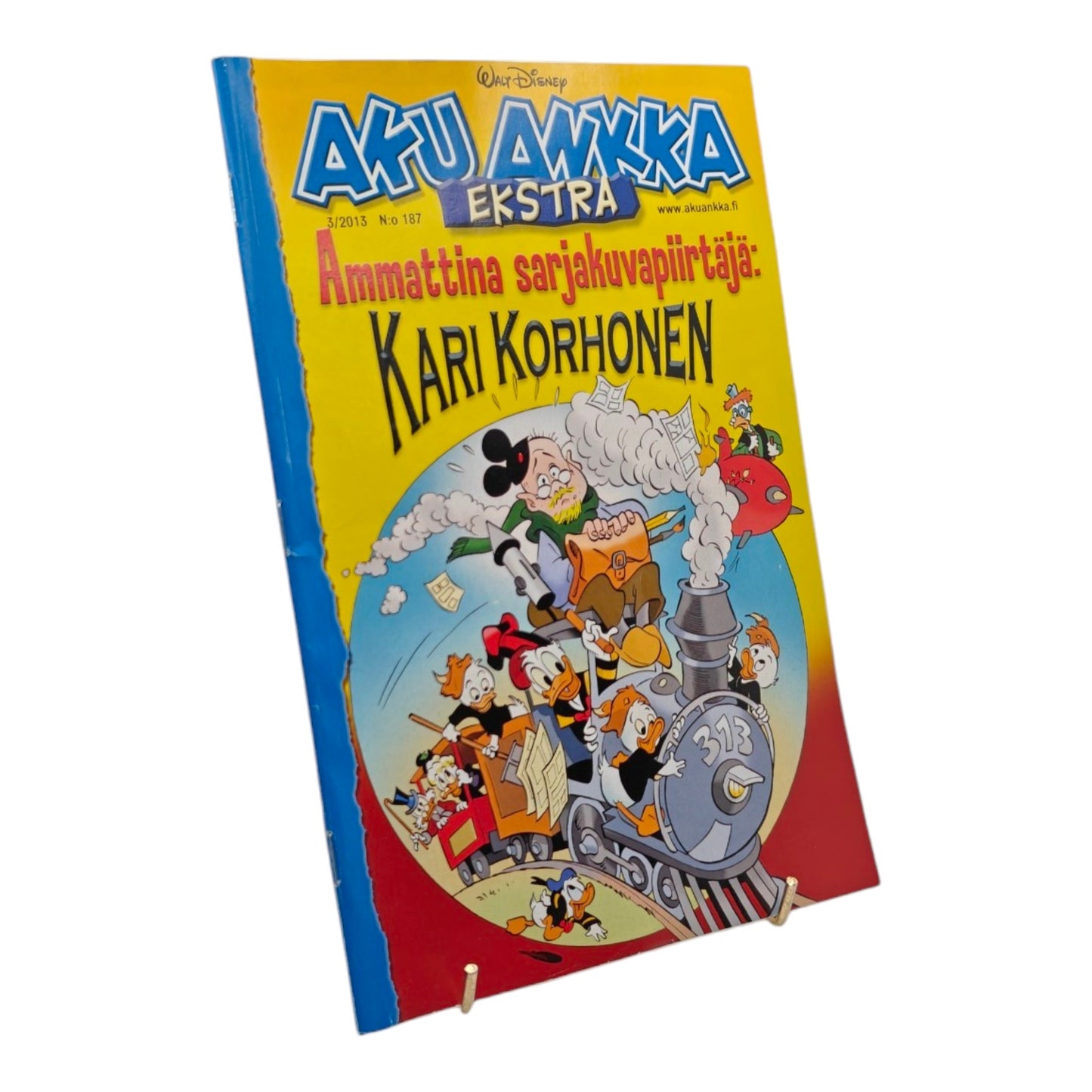 Aku Ankka Ekstra -lehti vuosikerta 2013, numerot 185 - 200