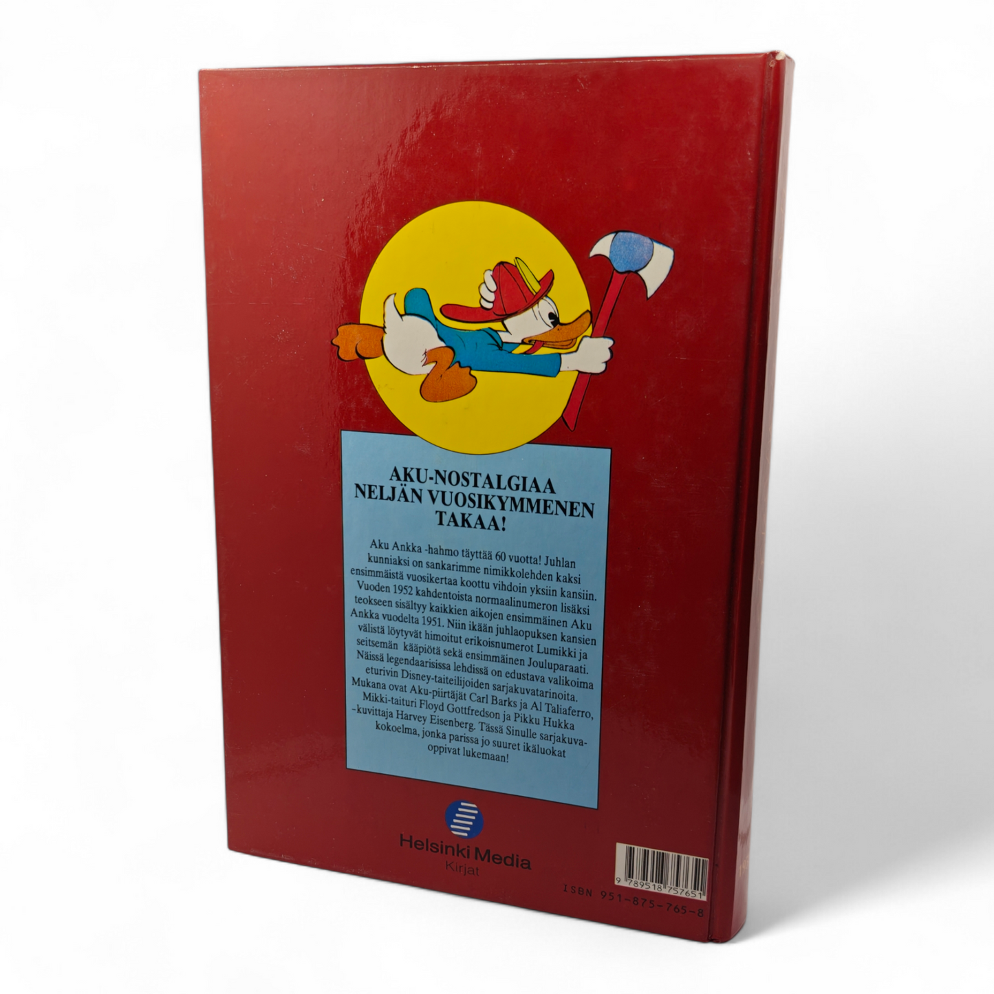 Aku Ankka ja kumppanit juhlakirja, näköispainos vuosikerroista 1951-1952