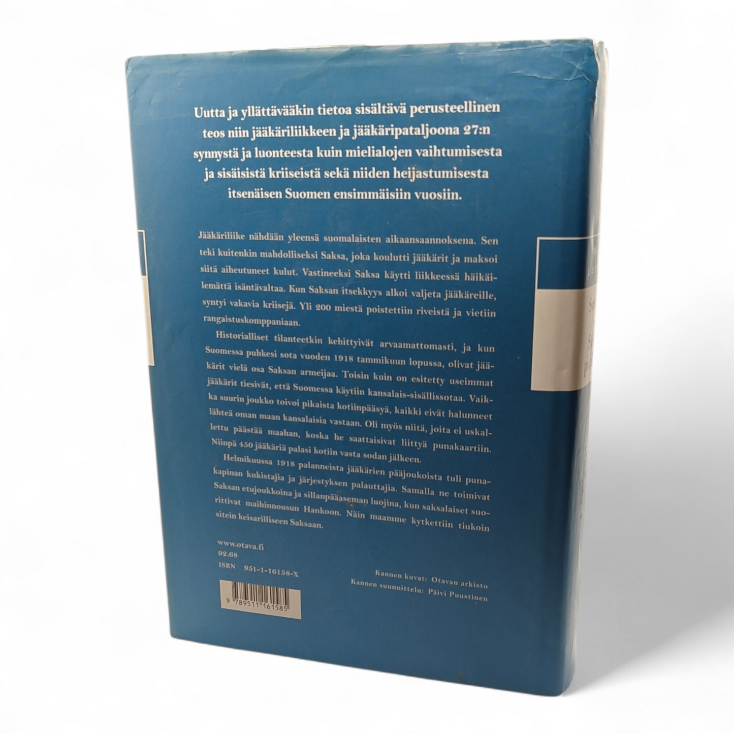 Suomen vai Saksan puolesta? : jääkäreiden tuntematon historia, Lackman Matti