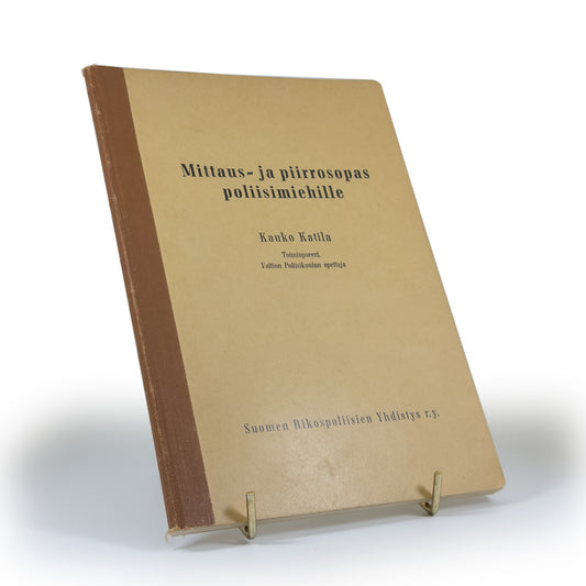 Kauko Katila, Mittaus- ja piirrosopas poliisimiehille