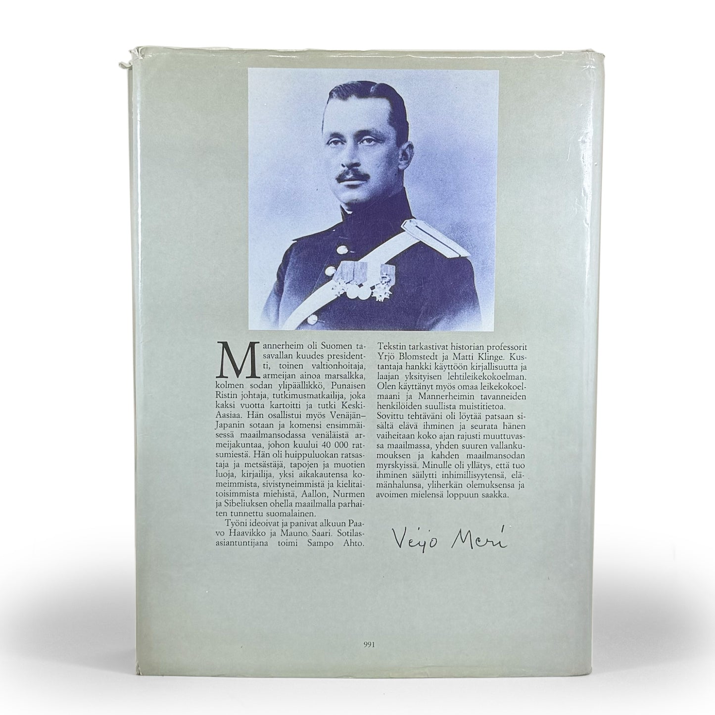 Veijo Meri, C. G. Mannerheim Suomen Marsalkka