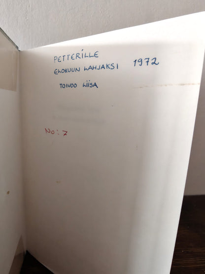 Tove Jansson, Näkymätön lapsi, ensipainos