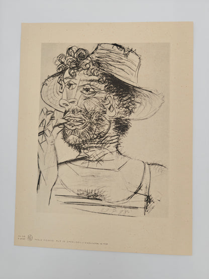 Pablo Picasso piirroksia 8 kpl Praha 1959 31x34 cm