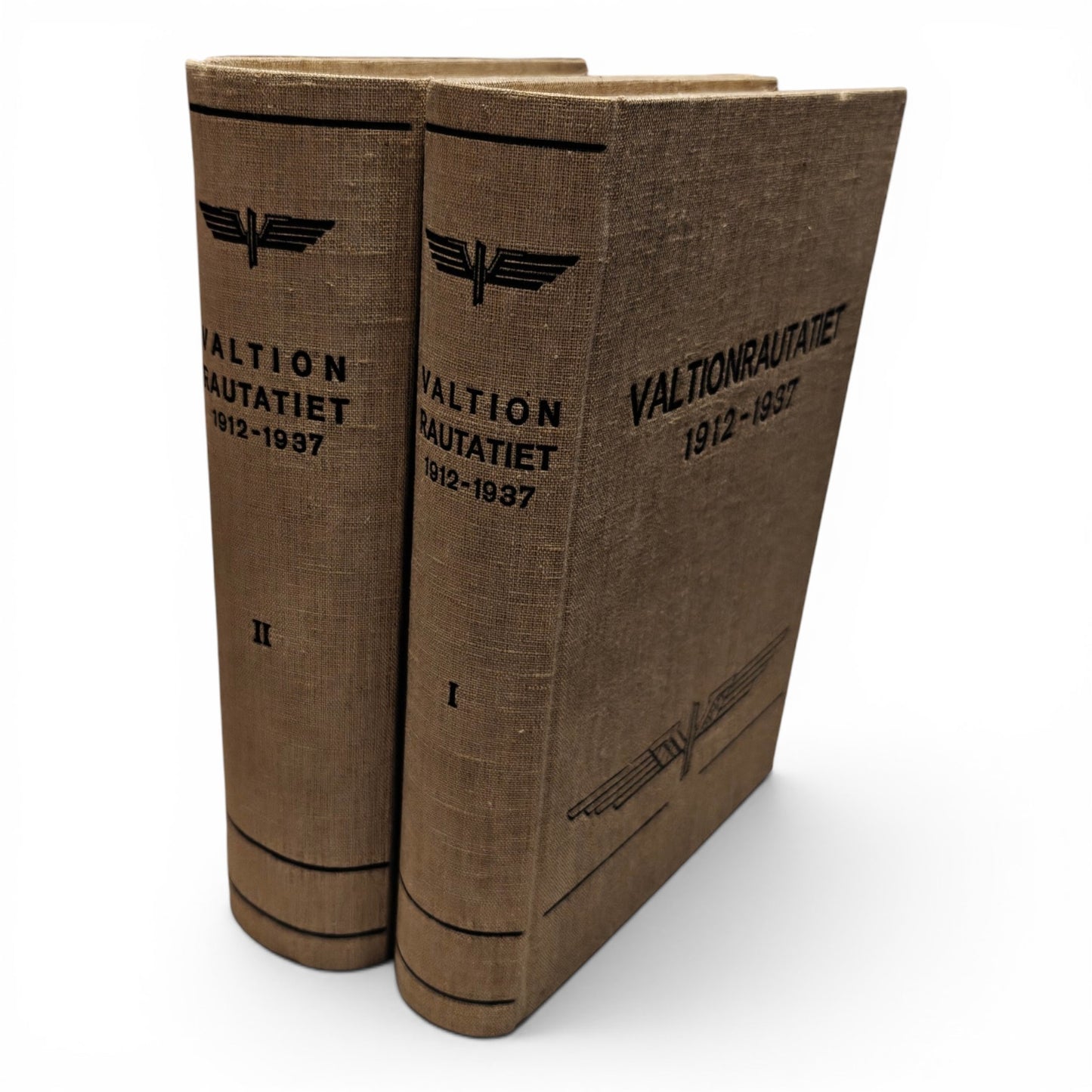 Valtionrautatiet 1912 - 1937, osat 1-2