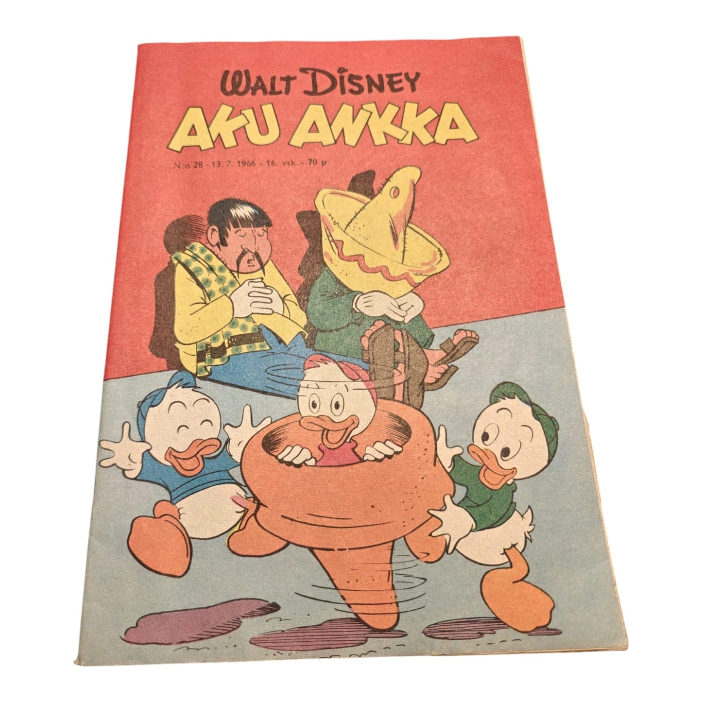 Aku Ankka -lehti 1966/28