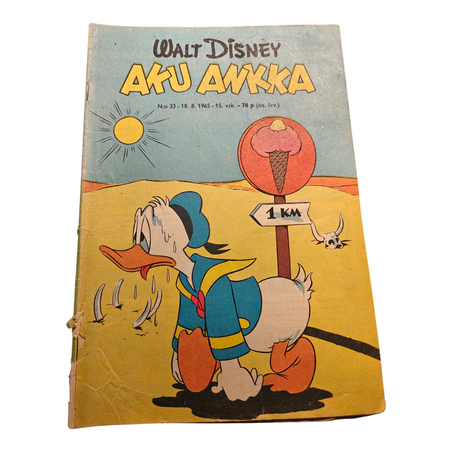 Aku Ankka -lehti 1965/33