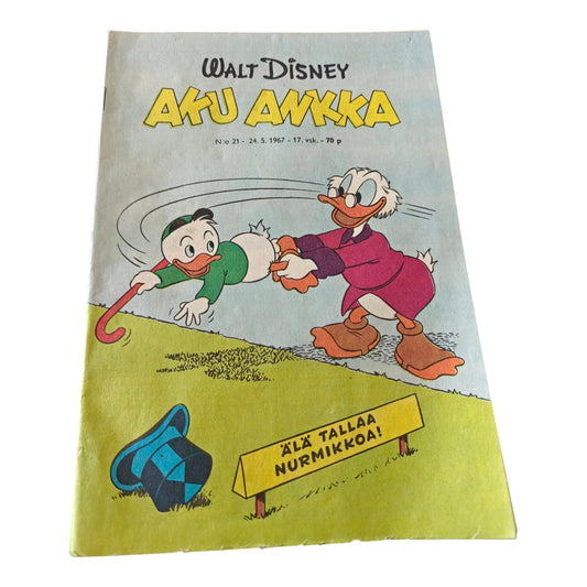 Aku Ankka -lehti 1967/21