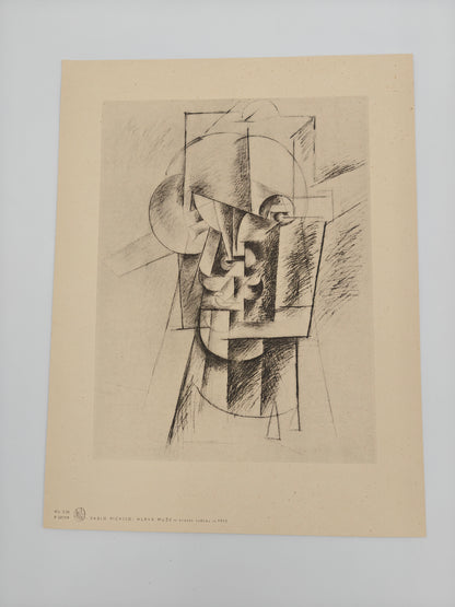 Pablo Picasso piirroksia 8 kpl Praha 1959 31x34 cm
