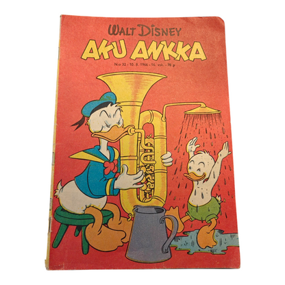 Aku Ankka -lehti 1966/32