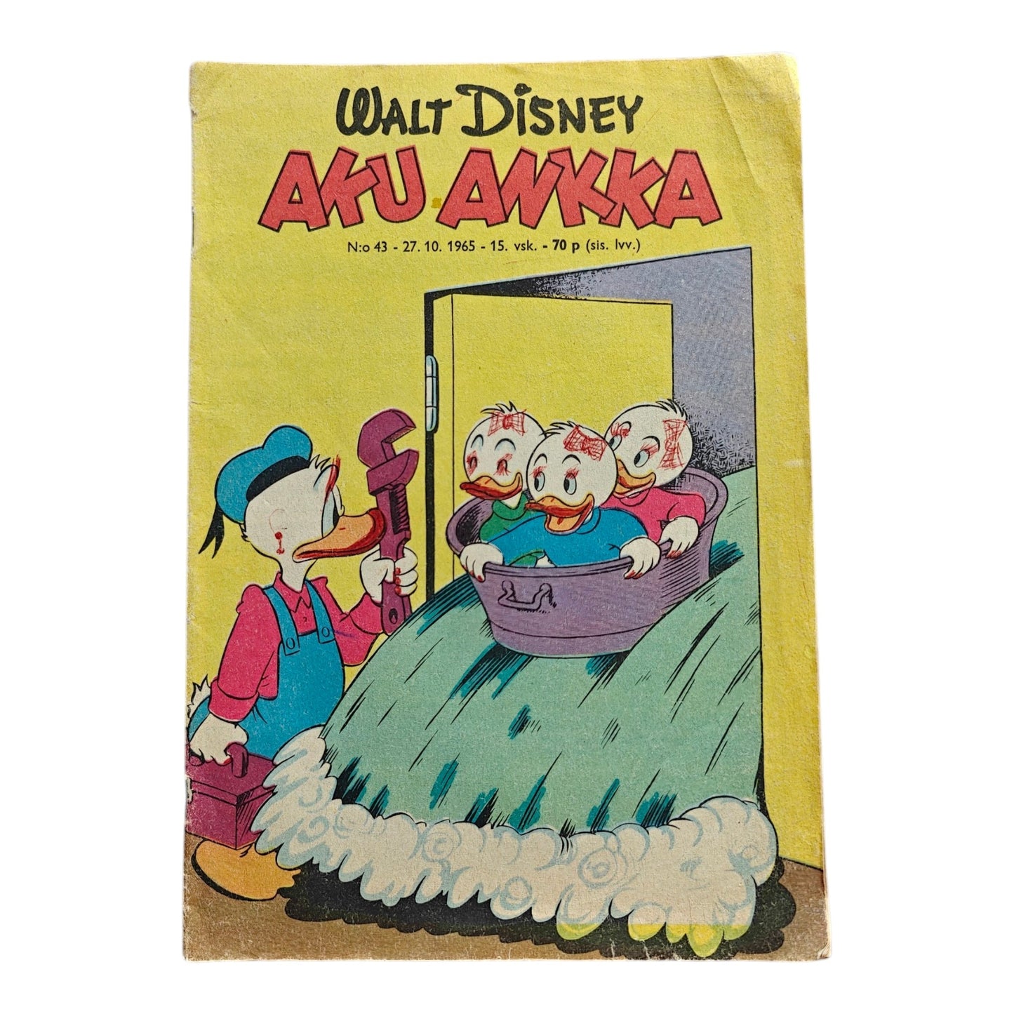 60-luvun Aku Ankkoja sekalainen kunto