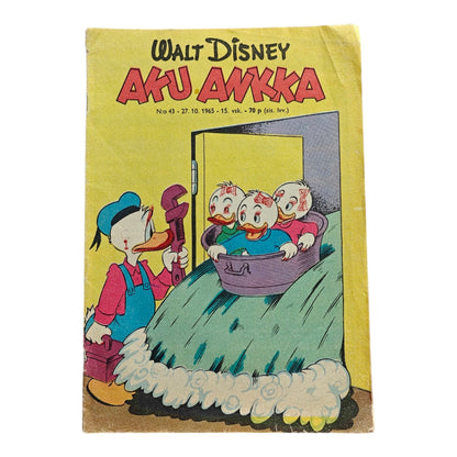 60-luvun Aku Ankkoja sekalainen kunto
