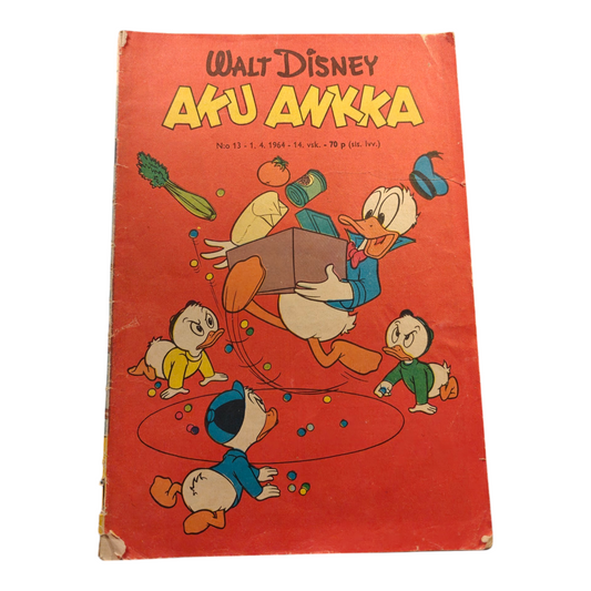 Aku Ankka -lehti 13/1964