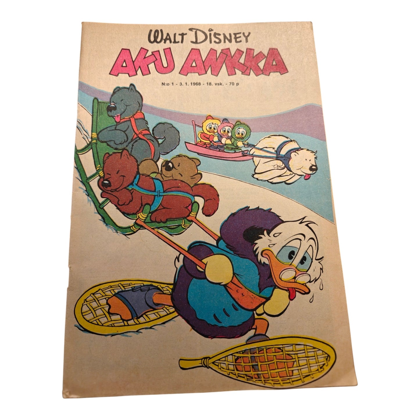 Aku Ankka -lehti 1968/01