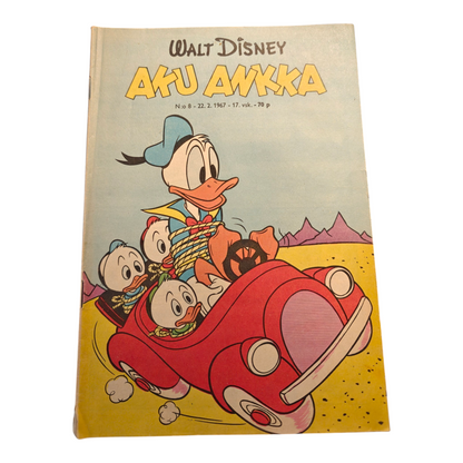 Aku Ankka -lehti 1967/08