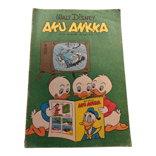 Aku Ankka -lehti 43/1966