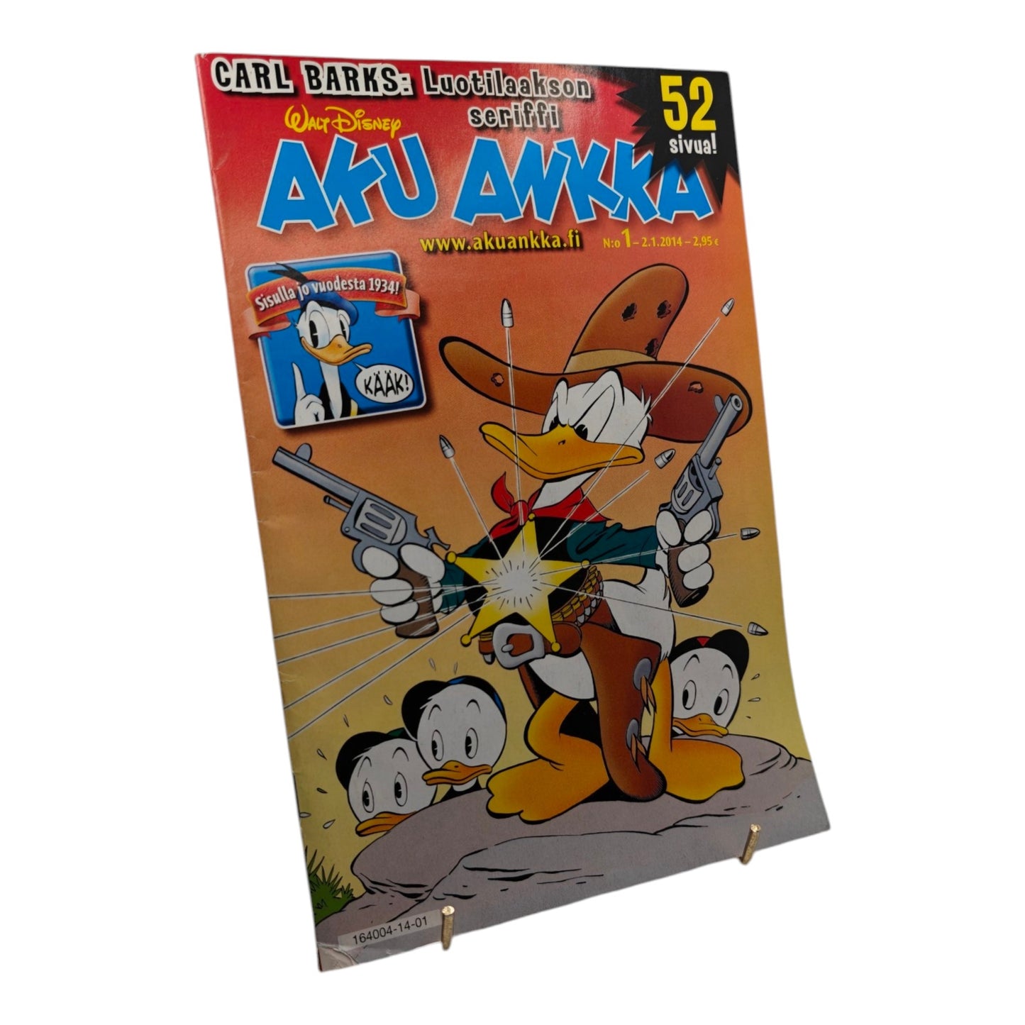 Aku Ankka -lehti vuosikerta 2014