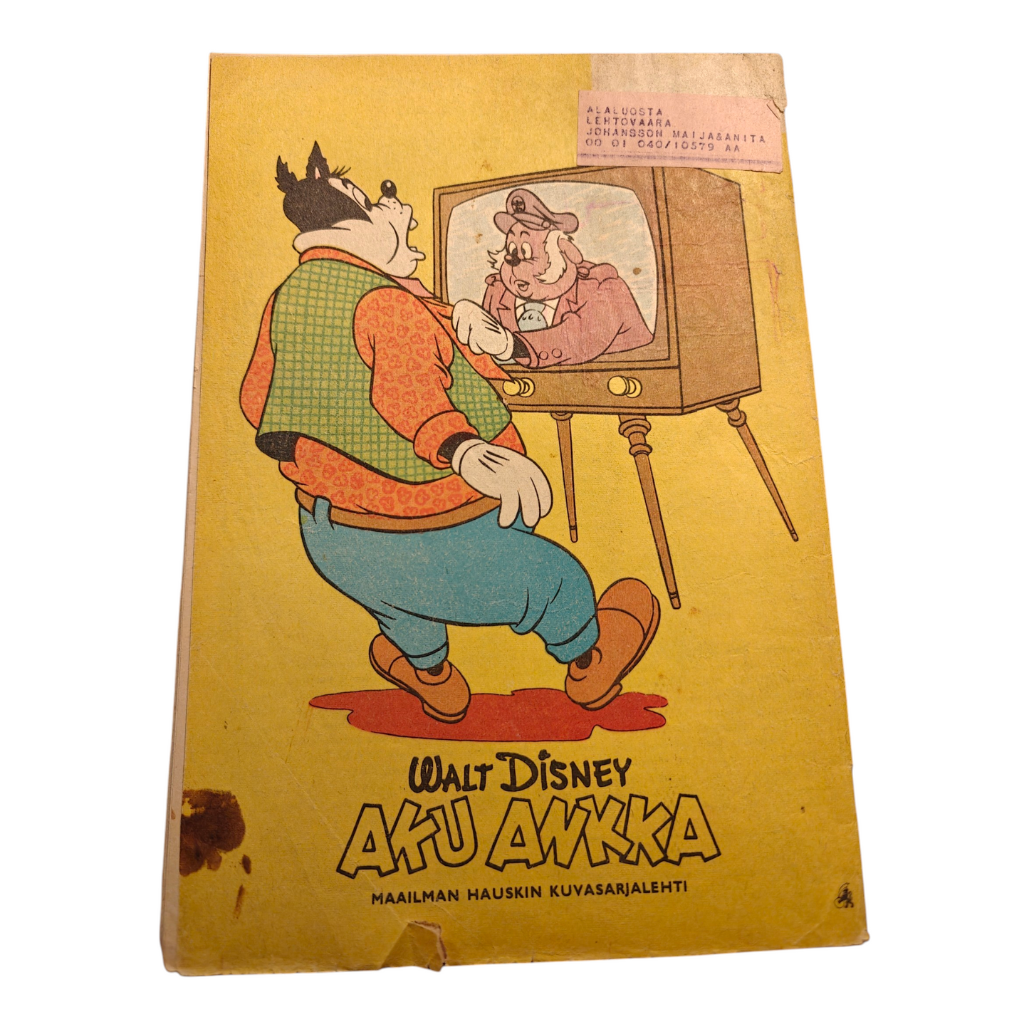 Aku Ankka -lehti 1964/22