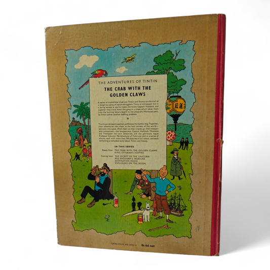 The Crab with the Golden Claws, Herge The Adventures of Tintin