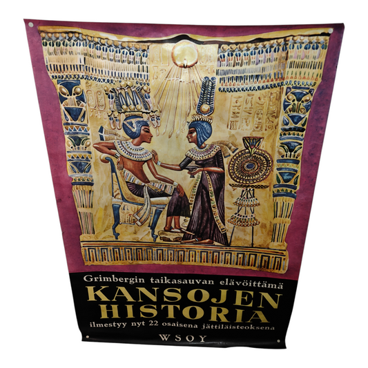 Kansojen historia -juliste 69x99 cm