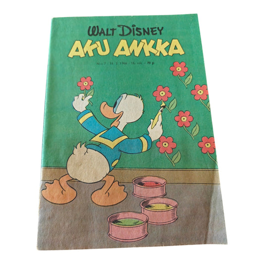 Aku Ankka -lehti 1966/07