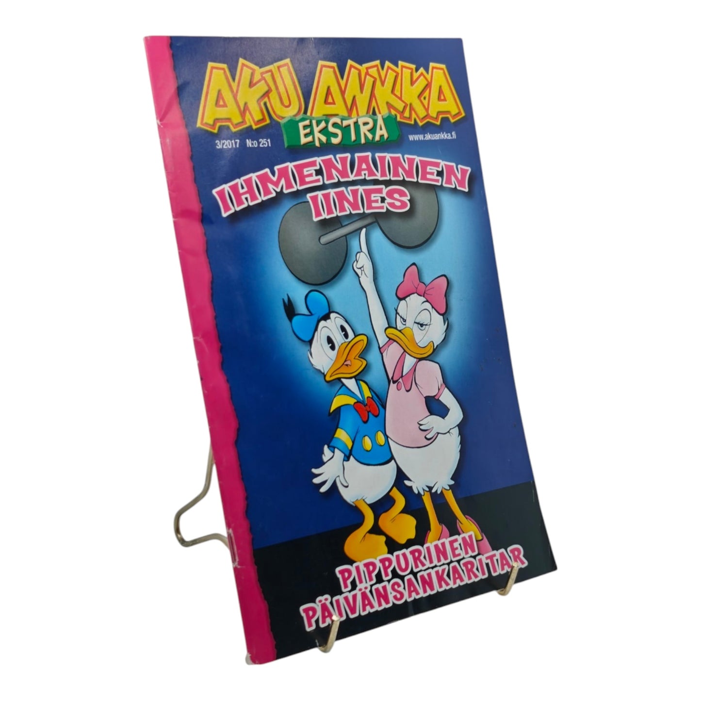 Aku Ankka Ekstra -lehti vuosikerta 2017, numerot 249 - 264