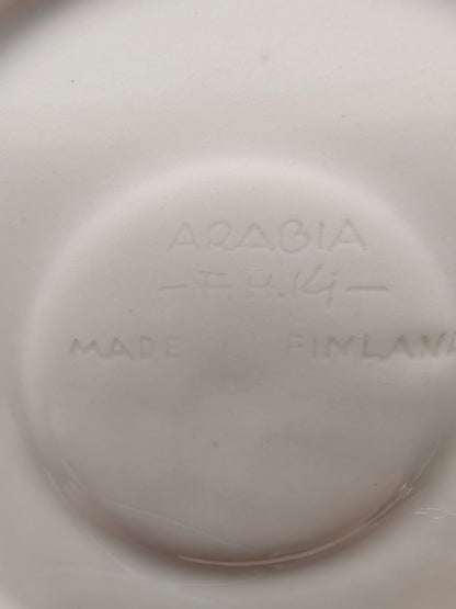 Arabia riisiposliini Lehti mokkakuppi