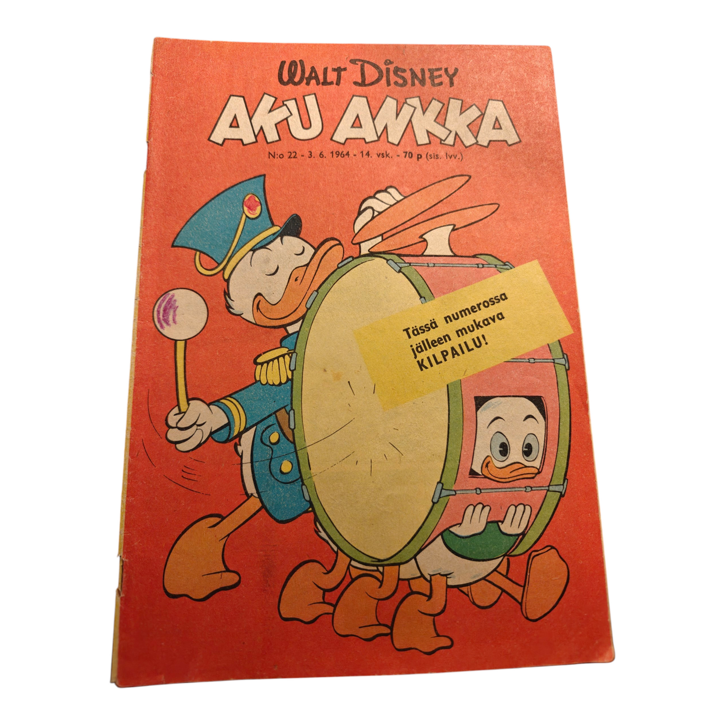 Aku Ankka -lehti 1964/22