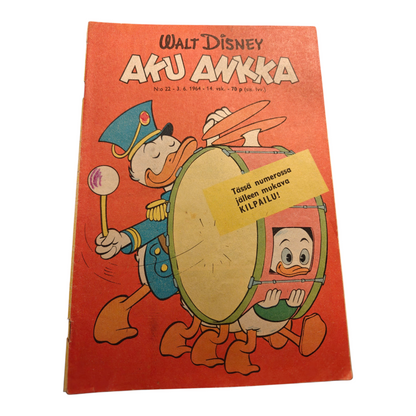Aku Ankka -lehti 1964/22