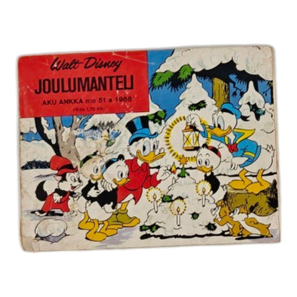 Aku Ankka -lehti 1968/51a Joulumanteli